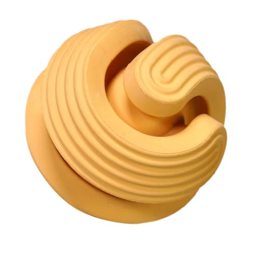 CIYODO Pet Slow Feeder Orange Snuffle für Hunde Hunde-puzzlespielzeug Leckerli-Spielzeug für Hunde Hundebälle Spielzeug Leckerli-puzzlespielzeug für Haustiere von CIYODO