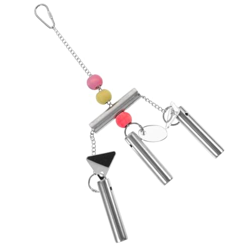 CIYODO Papageienglocke Bird Toys papageienspielzeug Glockenspielzeug für Vögel Hängendes Kauspielzeug für Papageien spielzeuge spielsachen Glocke zum Aufhängen Vogelkäfig Glockendekor von CIYODO