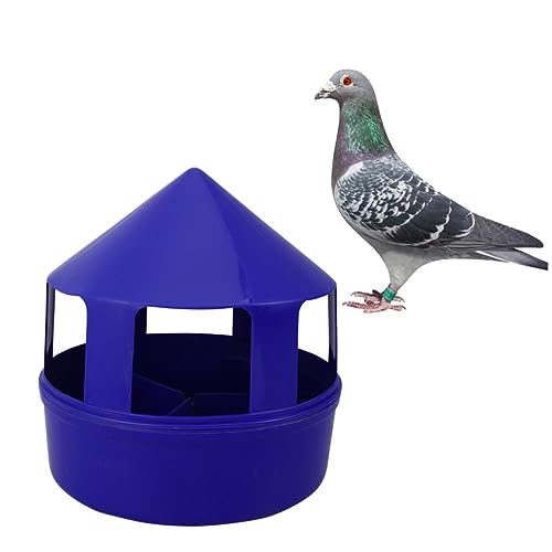 CIYODO Pigeon Feeder Hausdesign Futterspender Für Tauben Multifunktionaler Vogelfutterbehälter Aus Robustem Material Praktischer Futterbehälter Für Papageien Und Andere Vögel von CIYODO