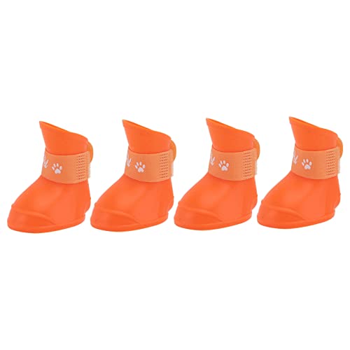 CIYODO Future Pet Regenstiefel Größe S Orange Bequem für Welpen von CIYODO