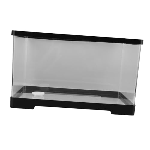 CIYODO Schildkrötenbecken Schildkrötenpanzer Zuchtbecken Für Schildkröten Fischglas Betta-Aquarium Plattform Zum Sonnenbaden Für Reptilien Mini-Aquarium Schildkröten-Aquarium Tier Acryl von CIYODO