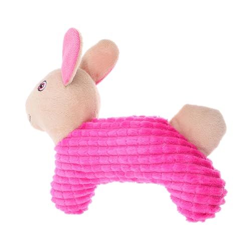 CIYODO Spielzeug Stofftier für Hund plüschig klingen Kleiner Welpenkauer ausgestopfter Hund Kuscheltier für Hund Plüschtier chew Toy Dogs Toys Fun Toy Haustier kauen Combo-Platte Cord von CIYODO