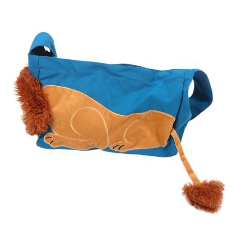 CIYODO Tasche Für Haustiere Hundetaschenhalter Duschtasche Für Katzen Tragetuch Für Katzen Haustier Handtaschen Kotbeutel Hunde Welpentasche Hund Reisetasche Hund Geldbörse Blue Segeltuch von CIYODO