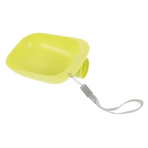 CIYODO Wasserflaschen-Hundenapf-Aufsatz Reise-Wasserflaschen-Napfadapter für Hunde Haustier-Wasserzufuhr Tragbarer Wasserspender für Hunde Splash Bowl von CIYODO