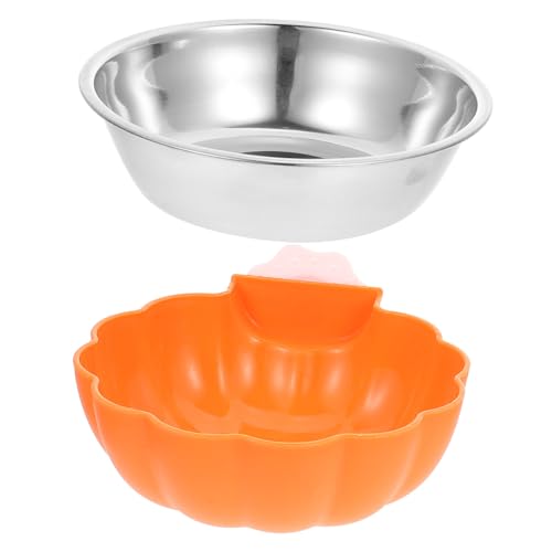 CIYODO hundenapf aus Edelstahl Futternapf für Haustiere Hundefutter Katze pet Water Bowl Geschenkidee für Haustierbesitzer Futternapf für den Haushalt hängender Fressnapf Rostfreier Stahl von CIYODO