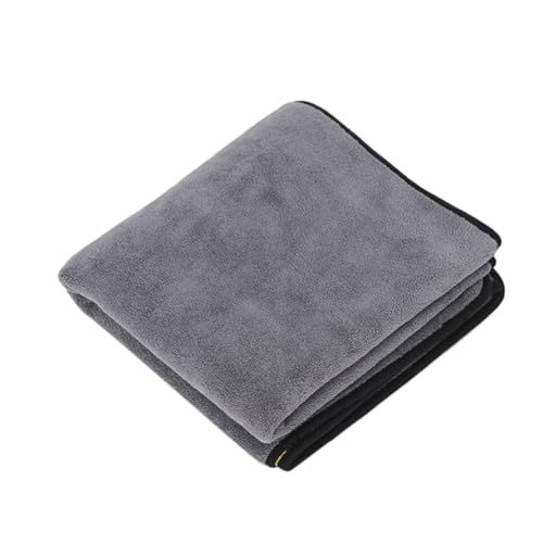 CIYODO schnell trocknende Decke pet Supplies schnelltrocknend Handtuch Dog Towel Saugfähiges Handtuch Katze Badetuch mikrofaser Badetuch Hundehandtuch Badetuch für Haustiere Dark Grey von CIYODO