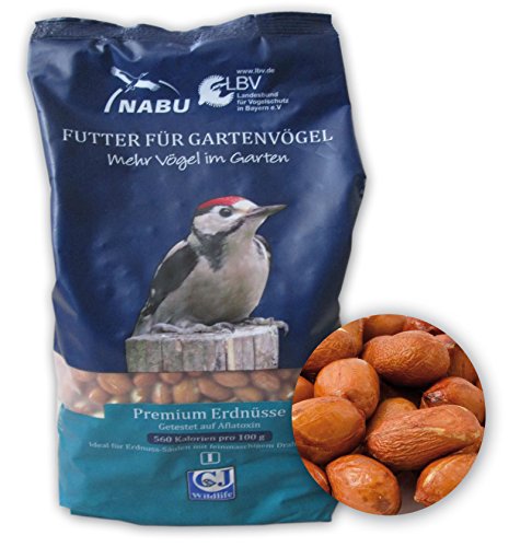 CJ Wildlife 200020615 Wildvogel-Futter Premium Erdnüsse 2 kg_AB von CJ Wildlife