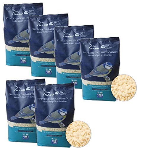 CJ Wildlife Wildvogel-Futter Erdnusskerne gehackt, Sparpack 6 x 2 kg (5,24€/kg) von CJ Wildlife