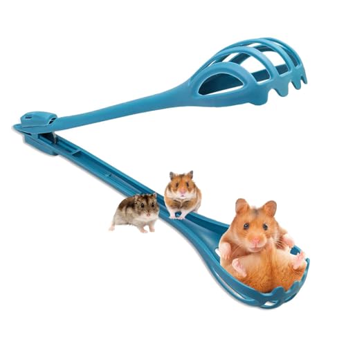 Hamster-Clip, Anti-Biss-Hamster-Clip, schnelles Erfassen von Hamstern, langem Griff, geeignet für Hamster, Meerschweinchen, Niederländische Kaninchen, Meerschweinchen von CJKDXDH