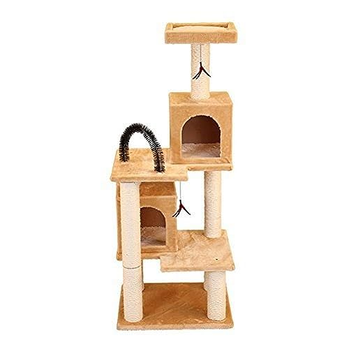 CKO NA48591 Multi-Tier Kitty Play Tower with Two Hideouts von CKO