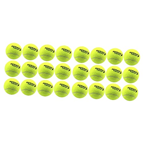 CLISPEED 24 STK Tennisbälle Üben Für Männer Regulär Tennisbälle Trainieren Tischtennisball Tennisbälle Spielen Für Frauen Tennisball Im Freien Normale Tennisbälle Sport Zubehör Kind von CLISPEED