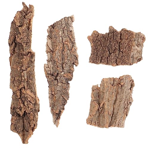 CLISPEED 4 Stück Kletterplattform-Dekoration Natürliche Rinde Geckos Futterstelle Für Reptilien Reptilienpanzerhintergrund Reptilienrindendekor Aus Baumrinde Für Terrarien Light Brown CLISPEED 4 Stück Kletterplattform-Dekoration Natürliche Rinde Geckos Futterstelle Für Reptilien Reptilienpanzerhintergrund Reptilienrindendekor Aus Baumrinde Für Terrarien Light Brown von CLISPEED
