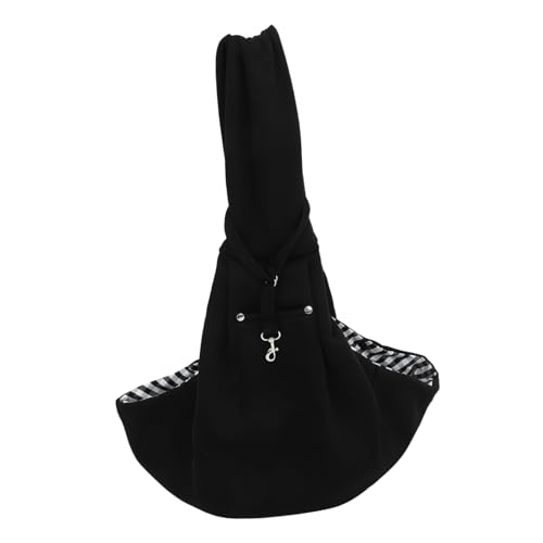 CLISPEED Atmungsaktive Haustier Tragetasche für Kleine Hunde und Katzen Leichte und Kompakte Sling Tragetasche Sicherer Transport für Outdoor Aktivitäten Schwarz CLISPEED Atmungsaktive Haustier Tragetasche für Kleine Hunde und Katzen Leichte und Kompakte Sling Tragetasche Sicherer Transport für Outdoor Aktivitäten Schwarz von CLISPEED