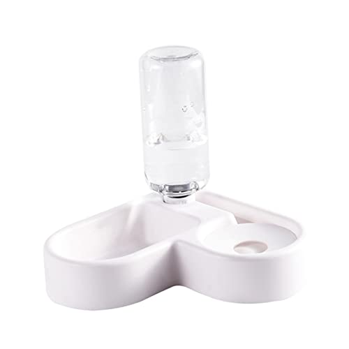 CLISPEED Automatischer Wasserspender für Haustiere Wassernapf und Futternapf für Katzen und Weiß Rutschfester Eleganter Design mit Sicherer Oberfläche für Komfortable Fütterung CLISPEED Automatischer Wasserspender für Haustiere Wassernapf und Futternapf für Katzen und Weiß Rutschfester Eleganter Design mit Sicherer Oberfläche für Komfortable Fütterung von CLISPEED