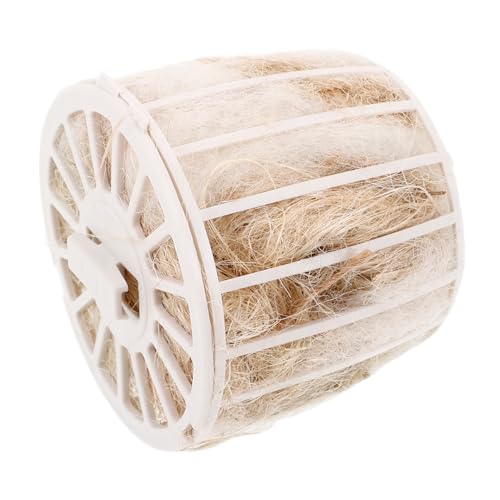 CLISPEED Naturmaterialien Für Vogelnester Hochwertiges Nistmaterial Aus Baumwolle Und Jute Mit Dekorativem Korb Für Kanarienvögel Sittiche Und Andere Kleine Vögel Gemütlicher CLISPEED Naturmaterialien Für Vogelnester Hochwertiges Nistmaterial Aus Baumwolle Und Jute Mit Dekorativem Korb Für Kanarienvögel Sittiche Und Andere Kleine Vögel Gemütlicher von CLISPEED