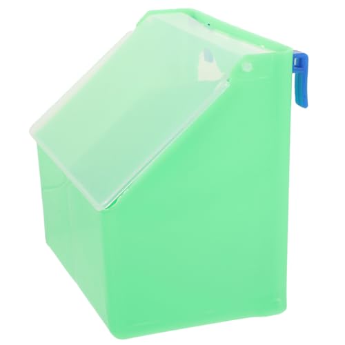 CLISPEED Hängender Kastentrog Vogelhäuschenkäfig Taube Vogelfutterboxen vogelfutterspender vogelfutterhäuschen Vogelhäuschen für Wildvögel Vogelfutterhaus für Käfig Plastik Light Green CLISPEED Hängender Kastentrog Vogelhäuschenkäfig Taube Vogelfutterboxen vogelfutterspender vogelfutterhäuschen Vogelhäuschen für Wildvögel Vogelfutterhaus für Käfig Plastik Light Green von CLISPEED