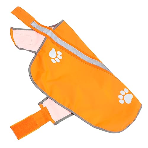 CLISPEED Hundeweste Reflektierend aus Oxford Verstellbar Langlebig und Atmungsaktiv für Outdoor Aktivitäten für Hundetypen und Besondere CLISPEED Hundeweste Reflektierend aus Oxford Verstellbar Langlebig und Atmungsaktiv für Outdoor Aktivitäten für Hundetypen und Besondere von CLISPEED