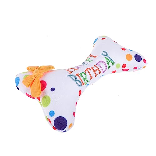 CLISPEED Plüsch Hundeknochen Kuscheliges Kauspielzeug für Welpen Geburtstagsgeschenke für Hunde Komfortable und Langlebige Plüschdeko Vielseitig Einsetzbar als Kissen CLISPEED Plüsch Hundeknochen Kuscheliges Kauspielzeug für Welpen Geburtstagsgeschenke für Hunde Komfortable und Langlebige Plüschdeko Vielseitig Einsetzbar als Kissen von CLISPEED