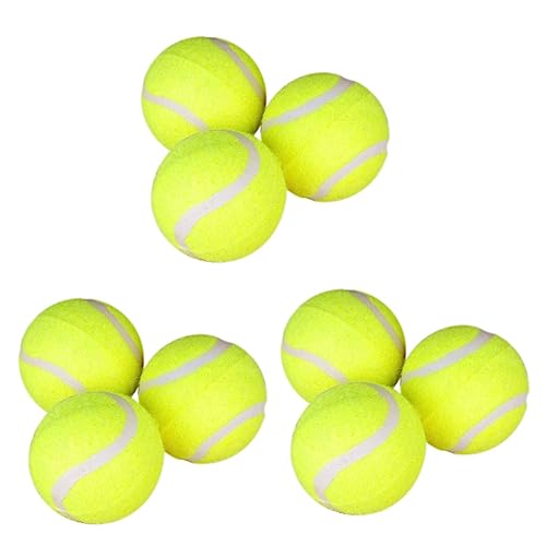 CLISPEED 9 STK Große Tennisbälle Normale Tennisbälle Tennis-zubehör Tennisbälle Für Maschine Tennisbälle Extra Pflicht Schüttgut Lieferungen von CLISPEED