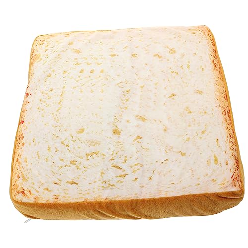 CLISPEED Toast Design Kissen für Haustiere Abnehmbares Plüschkissen im Toast Format für Schlaf Spiel und Entspannung Vielseitig Einsetzbar Hundebetten Sofas und Autos CLISPEED Toast Design Kissen für Haustiere Abnehmbares Plüschkissen im Toast Format für Schlaf Spiel und Entspannung Vielseitig Einsetzbar Hundebetten Sofas und Autos von CLISPEED