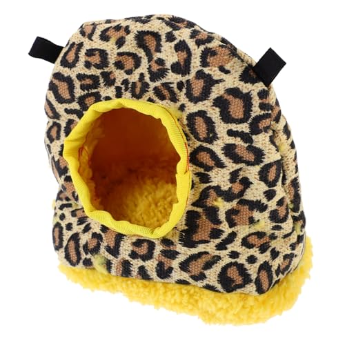 CLISPEED Vogel Hängematte für Käfige Winter Haus für Sittiche und Papageien Plüschiges Vogelbett Warmes Nistnest Geeignet für Kleine Vögel Gemütliches Versteck CLISPEED Vogel Hängematte für Käfige Winter Haus für Sittiche und Papageien Plüschiges Vogelbett Warmes Nistnest Geeignet für Kleine Vögel Gemütliches Versteck von CLISPEED