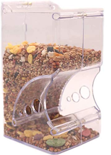 CLQ Hamster Feeder, Bin Feeder Mit Halterung Automatischer Flaschenspender Mit Halter Für Taubenpapageien Mini Hedgehog Hamster Kleintier von CLQ