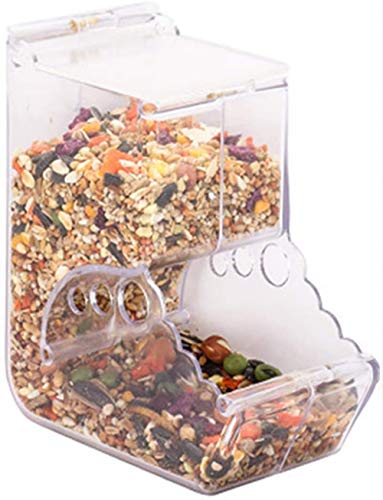 CLQ Hamster Feeder, Bin Feeder Mit Halterung Automatischer Flaschenspender Mit Halter Für Taubenpapageien Mini Hedgehog Hamster Kleintier von CLQ