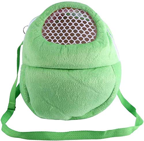 CLQ Pet Carrier Bag Hamster Atmungsaktive Outgoing Bag Mit Schultergurt Für Igel Sugar Glider Chinchilla Meerschweinchen Eichhörnchen von CLQ