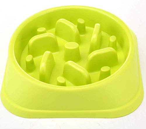 CLQ Pet Slow Feeder Anti-Choking Langsames Essen Pet Bowl Katze Hund Wasserfutter Feeder Behälter Essen Platte Gesunde Ernährung Diät Essen Gericht Mit Rutschfesten Bodenpolstern 3 Farben von CLQ