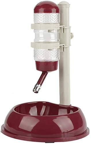 CLQ Pet Water Dispenser, Einstellbarer Dog Bowl Futterspender Trinkschüssel Feeder, 500 Ml Wasser Und Pet Food Bowl von CLQ