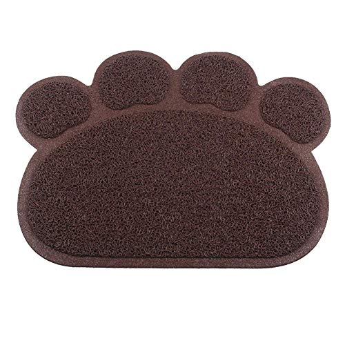 Carpet Dog Feeder Cat Mat Cat Mat Cat Mat Cat Mats for Food Bowls Cat Tablecloth Net, 30 * 40Cm von CLQ