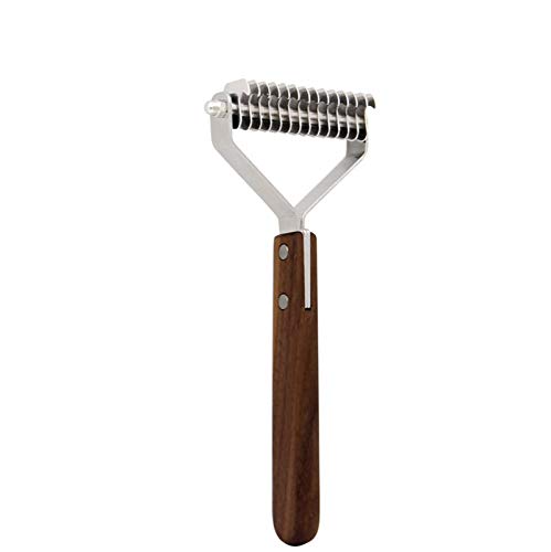 Pet Dematting Comb, das Beste professionelle Pet Dematting Tool für Hunde Der universelle Öffnungskamm für Haustiere schadet der Haut von Haustieren Nicht von CLQ