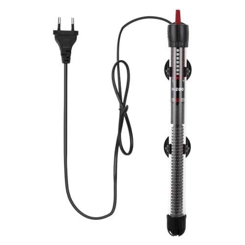 CLSSLVVBN Aquarium Heizung Unterwasser Ersatz Universal Thermal Dual Unit Temperaturknopf Aquarium Wärmer Zubehör EU Stecker, 100 W von CLSSLVVBN