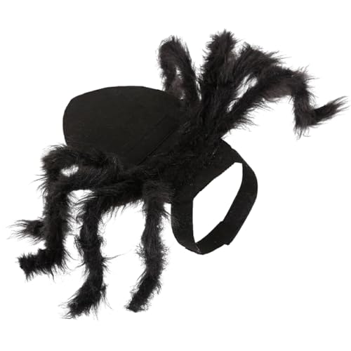 CLSSLVVBN Dress Up Haustier Halloween Haustier Halloween Vogelspinne Kostüm, gesund und hygienisch für geliebten Begleiter, Filzstoff, M von CLSSLVVBN