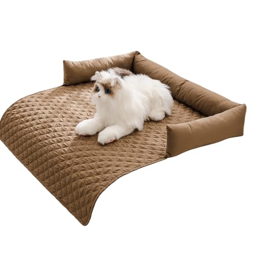 CLSSLVVBN Kühlbett, jährliches Katzenbett, wasserdichte, kühlende Hundematte, Komfortpolster, 90 x 90, waschbar, weich, rutschfeste Matte für Sofa und Auto, Kamel, 90X90cm CLSSLVVBN Kühlbett, jährliches Katzenbett, wasserdichte, kühlende Hundematte, Komfortpolster, 90 x 90, waschbar, weich, rutschfeste Matte für Sofa und Auto, Kamel, 90X90cm von CLSSLVVBN