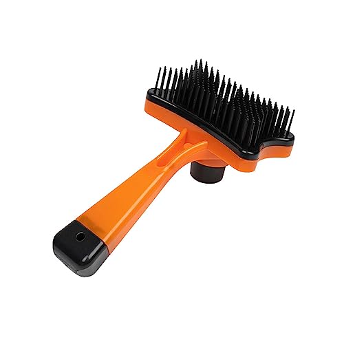 CLSSLVVBN Pet Groomer Tools Hundebürste Katzenreinigungswerkzeuge Zubehör Professionelles Welpenzubehör Multifunktional, Orange von CLSSLVVBN