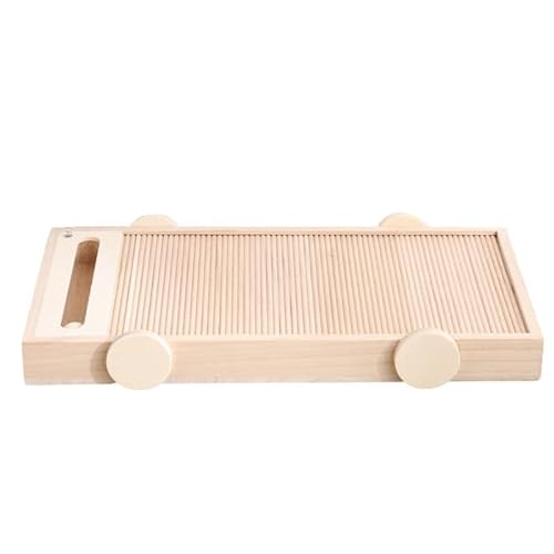 Kratzbrett für Katzen Katzenkratzbrett Kätzchenspielzeug necken Katzen kleine Spielzeuge Schuppen Nicht Katzenkratzbrett Schleifklauen Katzenkletterleiter Spielzeug Katzen Kratzpappe (Size : Large) von CLoxks