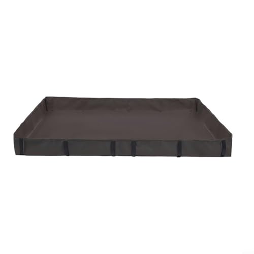 CNANRNANC Meerschweinchen-Käfig-Futter aus Oxford-Stoff, wasserdicht, für Kleintiere, waschbar, Chinchilla-Bett, 82 x 58 x 11 cm (141 x 69 x 11 cm) von CNANRNANC