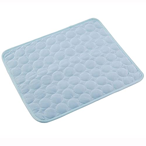 CNRTSO Kühlmatte für Haustiere Sommer Colling Hundematte for Hundekatze atmungsaktive Decke Ice Pad Waschbares atmungsaktives kühlbares Haustierbett -Sitzträger for Hunde von CNRTSO