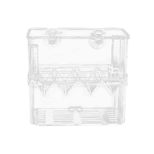 COLLBATH Fisch-isolationsbox Für Aquarium Brutbox Aus Kunststoff Mit Trennwand-Design Futterloch Für Jungfische COLLBATH Fisch-isolationsbox Für Aquarium Brutbox Aus Kunststoff Mit Trennwand-Design Futterloch Für Jungfische von COLLBATH