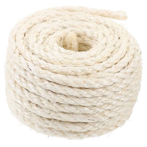 COLLBATH 1 Rolle Austauschbares Kratzbaumseil Wohnaccessoires Sisal Täglicher Gebrauch Katzenkratzseil Täglicher Gebrauch Kratzseil von COLLBATH