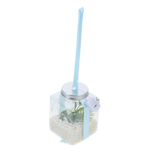 COLLBATH Aquarium mit Lampe Aquarium für Goldfische Plastikfischschalen Home Office Dekoratives Aquarium von COLLBATH