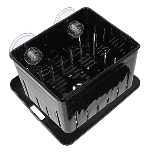 COLLBATH 1 Satz Brutkasten Für Aquarien Aquarien-inkubator Reptilien Inkubator Multifunktions-schildkrötenseparator Schildkrötentrenner Aquariumdeckel Bausatz Fisch Luft Gecko Plastik Black von COLLBATH