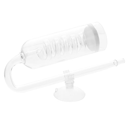 COLLBATH Aquarium Co2 Diffusor Luftpumpe Kohlendioxid Diffusor Fisch Tank Co2 Diffusion Gerät 5 Spirale 25mm Glas Diffusor Tasse von COLLBATH