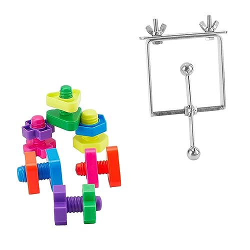 COLLBATH 1 Satz Papageikau Spielzeug Spinner Vogel Spielzeug Edelstahl Kauspielzeug von COLLBATH