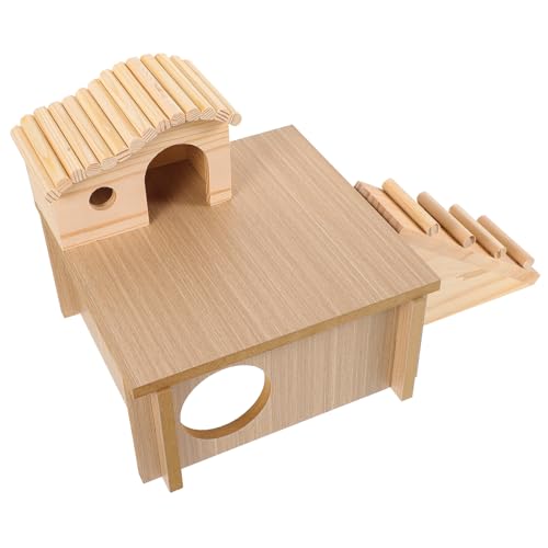 COLLBATH Holz Hamster Pet Supply Pet Schlafen Chinchilla Hamster Huhn Spielzeug von COLLBATH