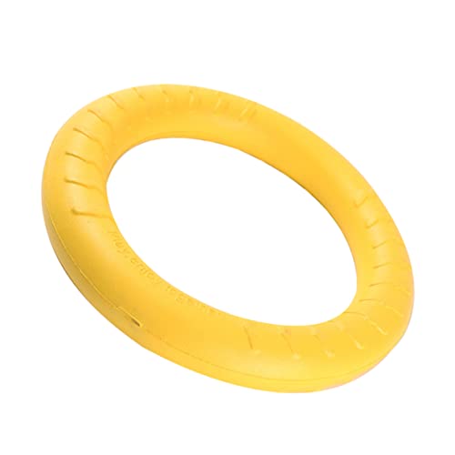 COLLBATH 1 Stück Elastischer Hund Ring Haustier Sound Spielzeug Hunde Stretch Ring Hundefutter Spielzeug Fliegendes Spielzeug Welpen Kauspielzeug Hundespielzeug Beißring Haustier von COLLBATH