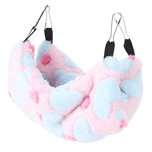 COLLBATH 1 Stück Haustier Schlafsack Vogel Hängematte Bett Hamster Hängematte Hamster Hängetasche Haustier Schlafnest Kleine Haustiere Baumwoll Nest Gefülltes Eichhörnchen Plüsch von COLLBATH