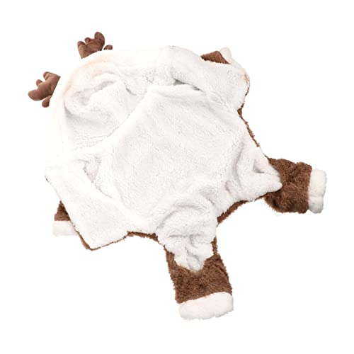 COLLBATH 1 Stück Hund Atmungsaktiv 4 Beine Kleidung Elk Design Hund Kleidung Haustier Outfit Haustierhundversorgung von COLLBATH