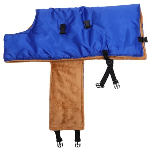 COLLBATH 1 Stück Wadenweste Wadenkleidung Lammbauchschutzweste Warme Kalbbekleidung Warmer Ziegenmantel Kalb Winterkleidung Kalb Winterkleidung Kuh Kalb Warme Kleidung Ranch von COLLBATH